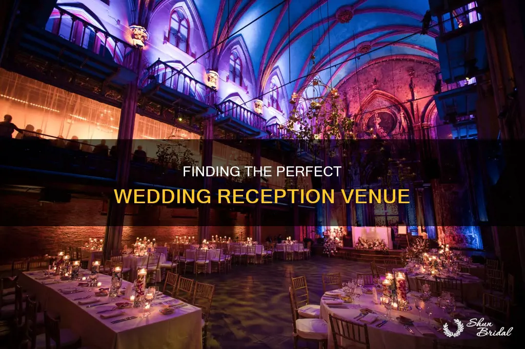 how to find a wedding reception venue