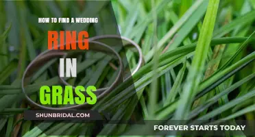 Locate Your Lost Wedding Ring in the Grass