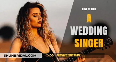 Finding Your Perfect Wedding Singer: Tips for a Memorable Celebration