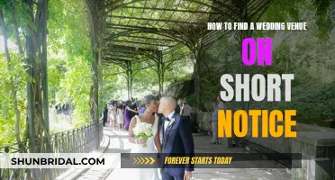 Finding Your Last-Minute Wedding Venue