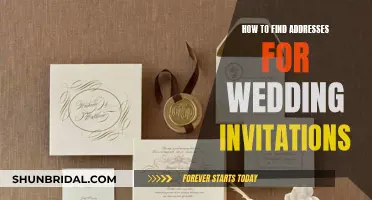 Finding Addresses: Wedding Invites Etiquette and Tips