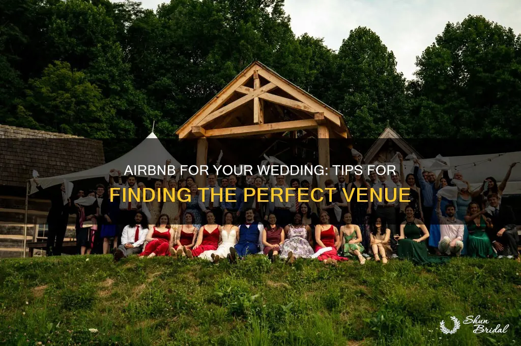 how to find an airbnb for a wedding