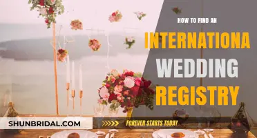 Finding an International Wedding Registry: A Guide