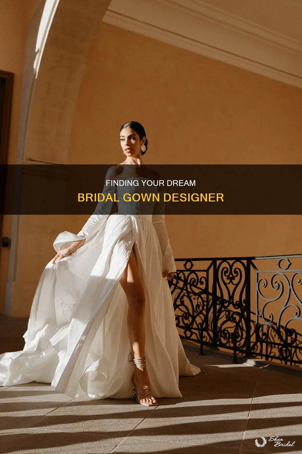 how to find designer on bridal exclusive wedding dress