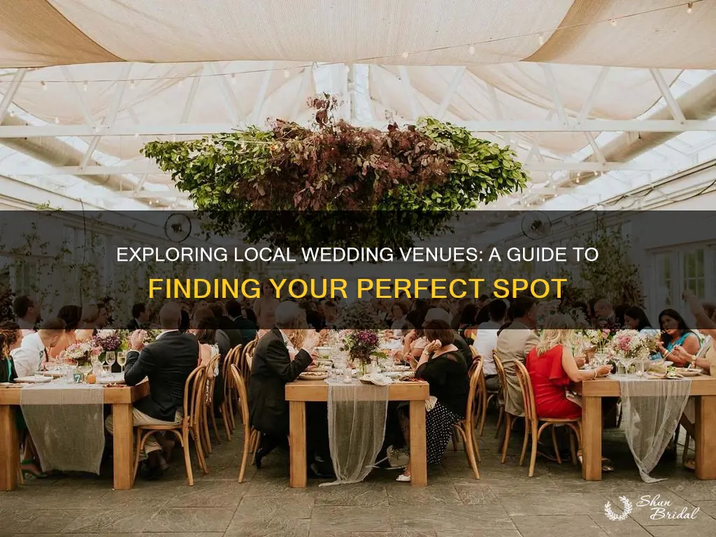 how to find local wedding venues