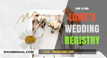 Find a Couple's Lowe's Wedding Registry with Ease