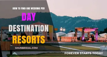 Discover Daily Dream Weddings: Finding Destination Resorts for One-Per-Day Celebrations
