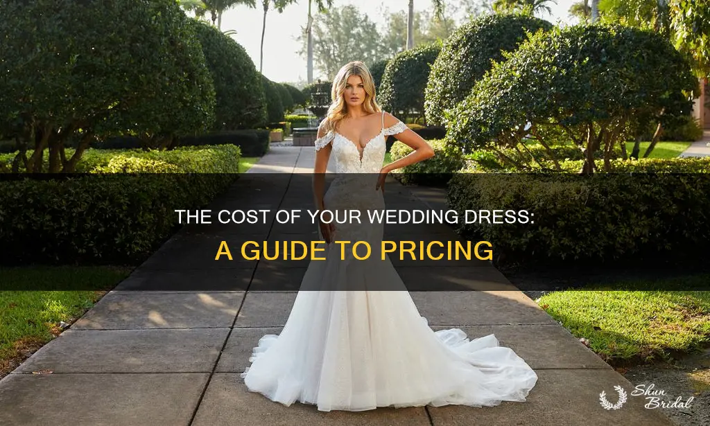 how to find out how much your wedding dress was