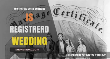 Discovering Registered Weddings: A Step-by-Step Guide to Find Out