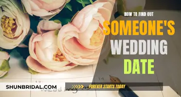 Unveiling the Mystery: Strategies for Discovering a Couple's Wedding Date