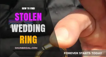 Finding Your Stolen Wedding Ring: Tips and Tricks