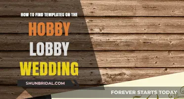 Discovering Hobby Lobby Wedding Templates: A Step-by-Step Guide