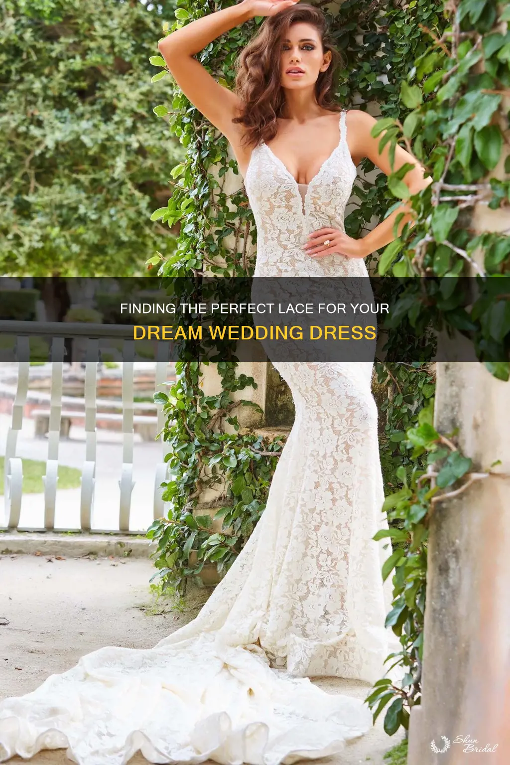 how to find the best lace for your wedding dress