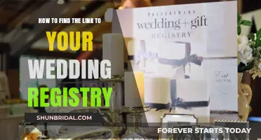Finding Your Wedding Registry: A Quick Guide