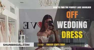 Finding Your Dream Off-the-Shoulder Lace Wedding Dress