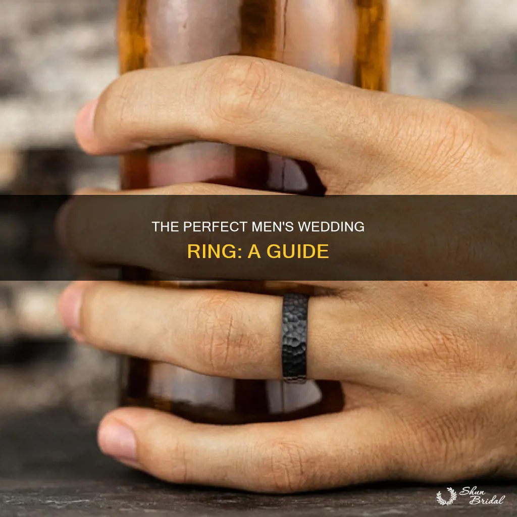 how to find the perfect men wedding ring