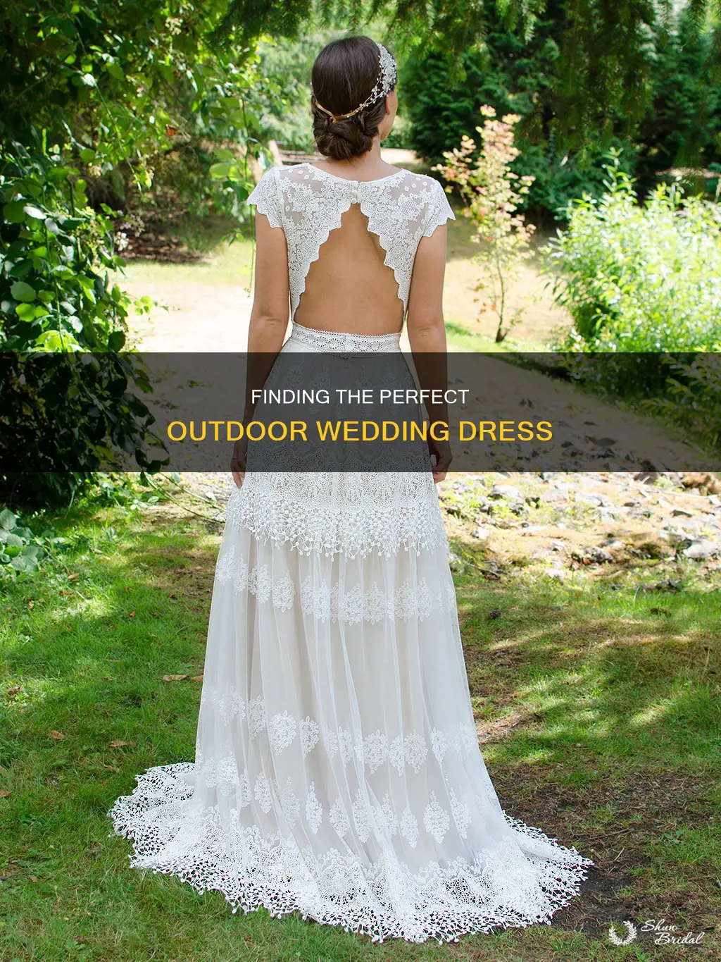 how to find the perfect wedding outdoor dress