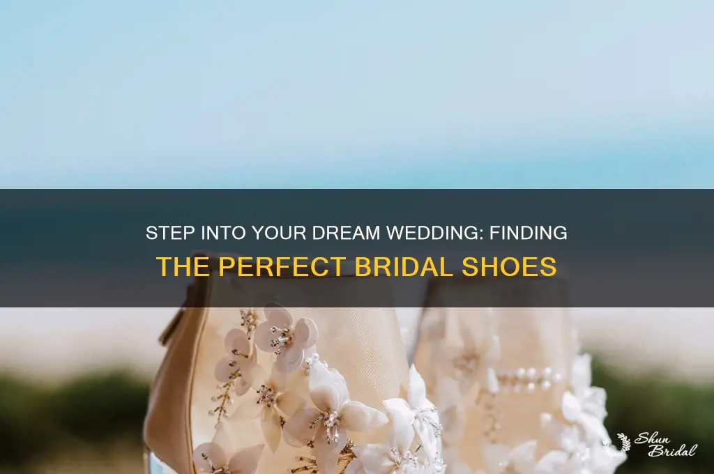 how to find the perfect wedding shoes