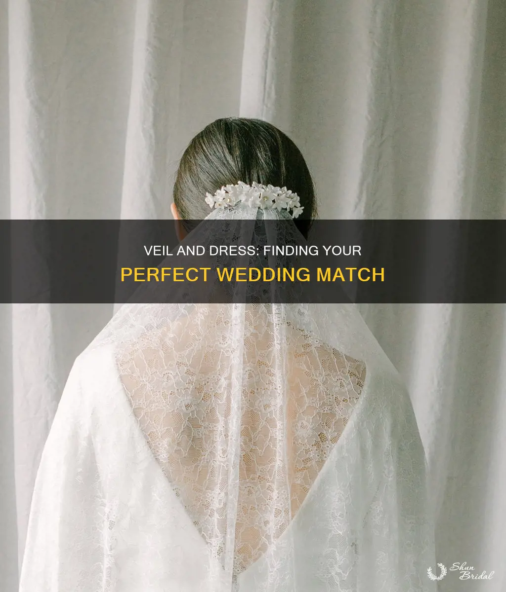 how to find the right veil for your wedding dress