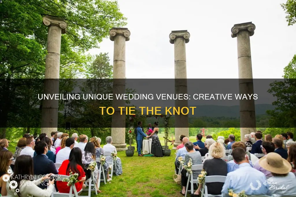 how to find unconventional wedding venues