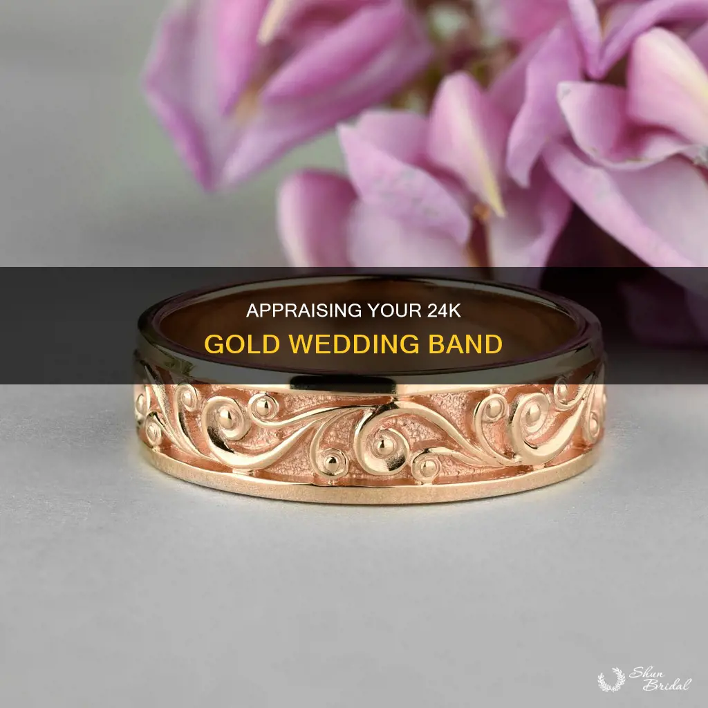 how to find value of 24k gold wedding band