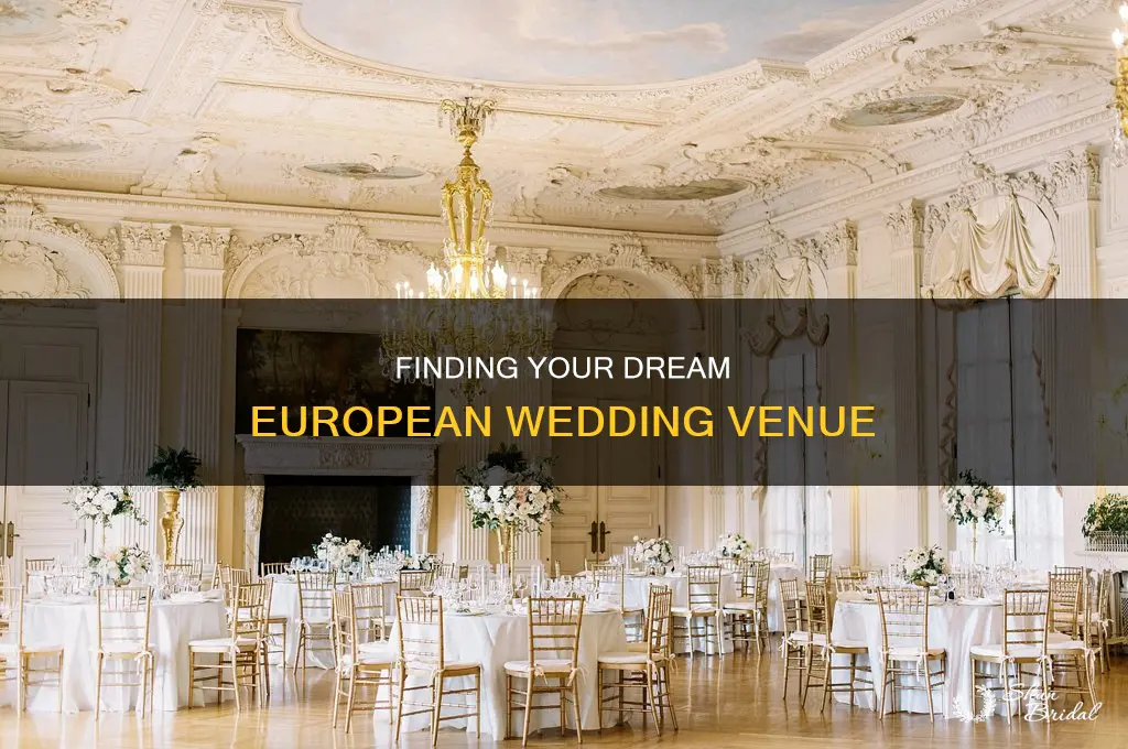 how to find venue in europe for wedding