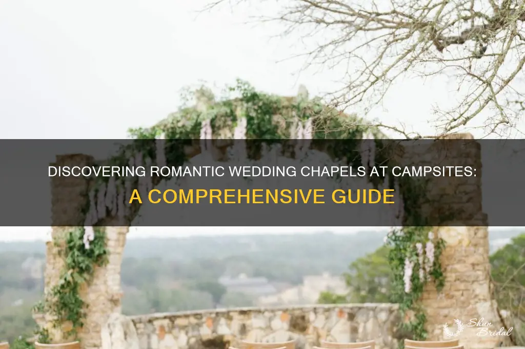 how to find wedding chapels at camps