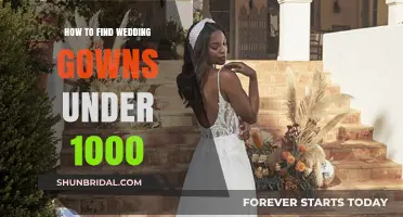 Affordable Bridal Elegance: Finding Stunning Wedding Gowns Under $1000