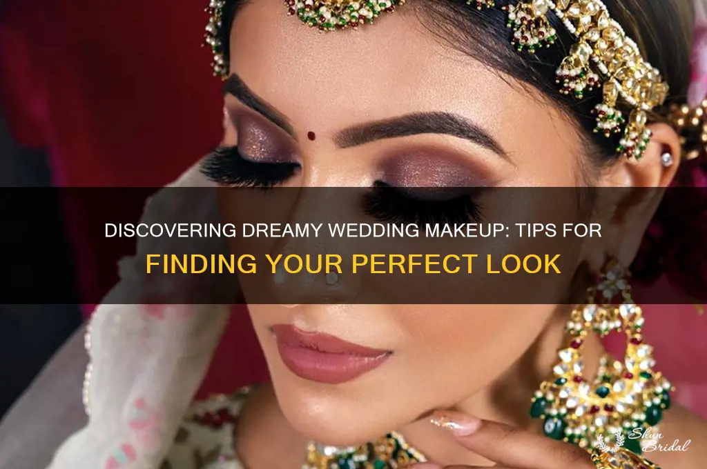 how to find wedding makeup inspiration