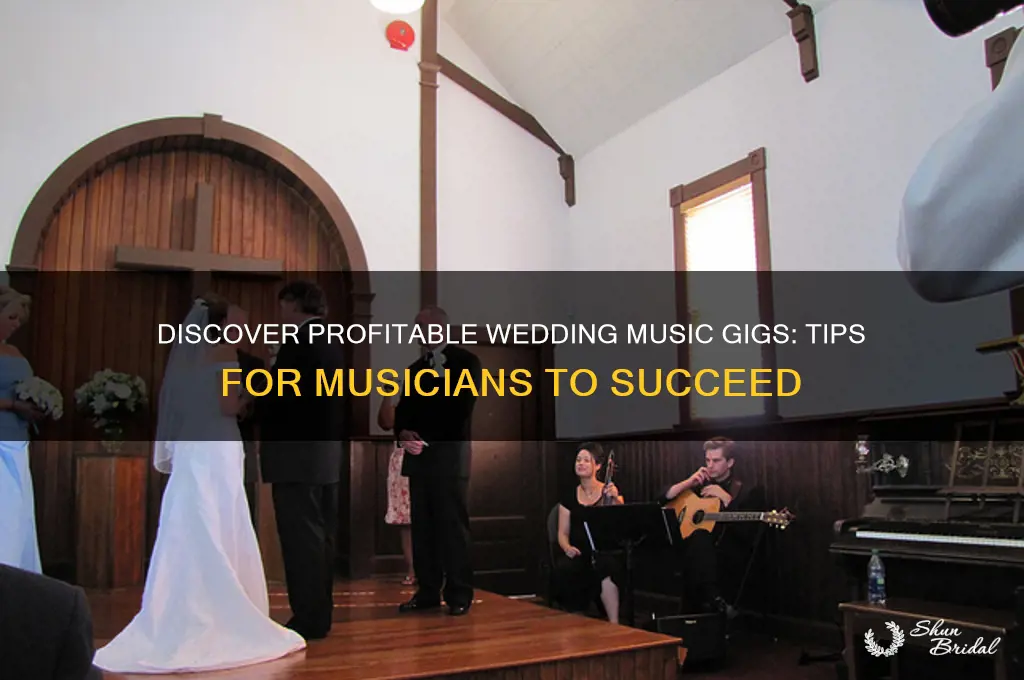 how to find wedding music gigs