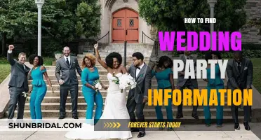 Discovering Wedding Party Details: A Comprehensive Guide for Guests and Planners