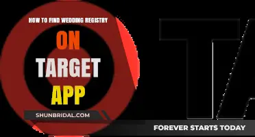 Target App Wedding Registry: A Guide to Finding Yours