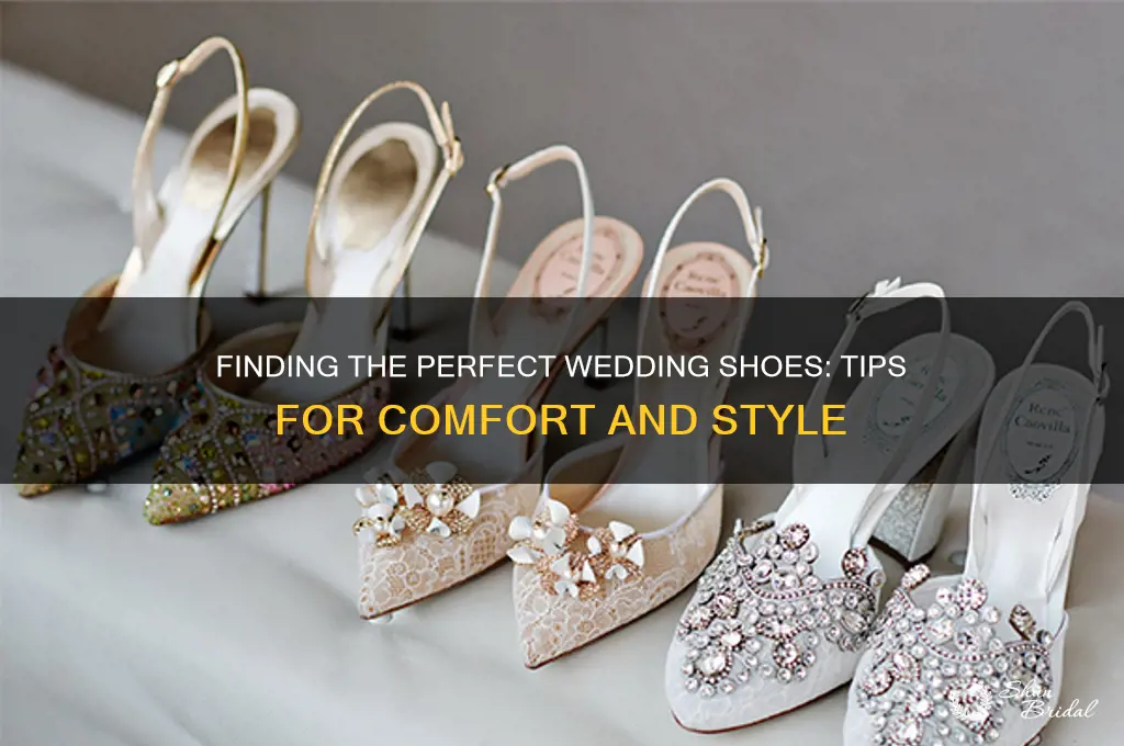 how to find wedding shoes