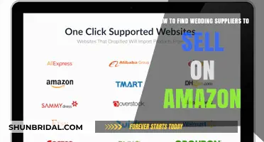 Discover Profitable Wedding Suppliers for Amazon Reselling Success