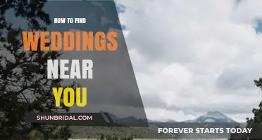 Discover Local Weddings: Tips to Find Nearby Celebrations Easily