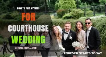 Finding Witnesses for Your Courthouse Wedding: Tips and Strategies