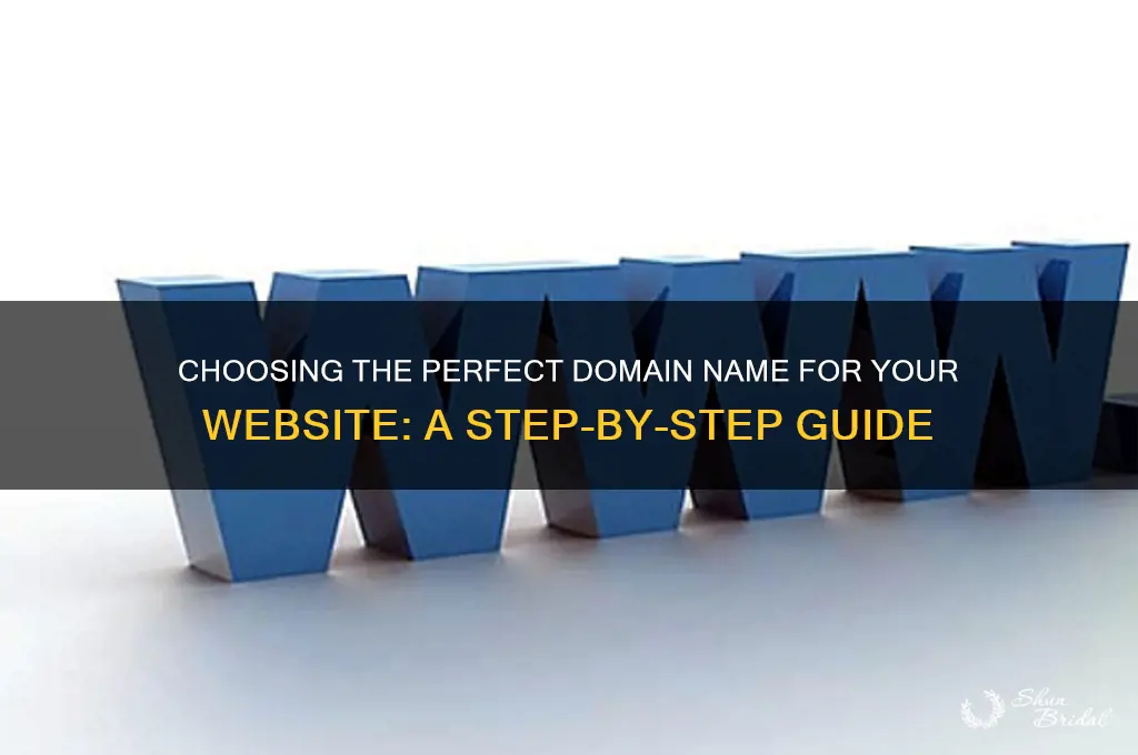 how to find your dormain name to do your wed