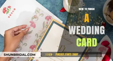 Crafting the Perfect Wedding Card: Tips for a Heartfelt Finish