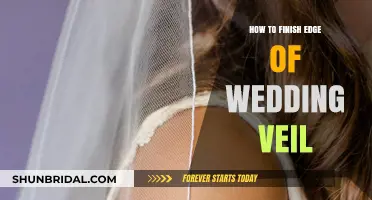 Perfectly Polished Veil Edges: A Step-by-Step Finishing Guide for Brides