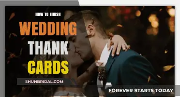 Crafting Heartfelt Wedding Thank You Cards: Tips for a Perfect Finish