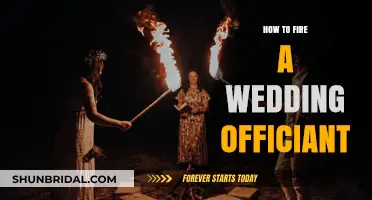 Parting Ways with Your Wedding Officiant: A Guide to Graceful Termination