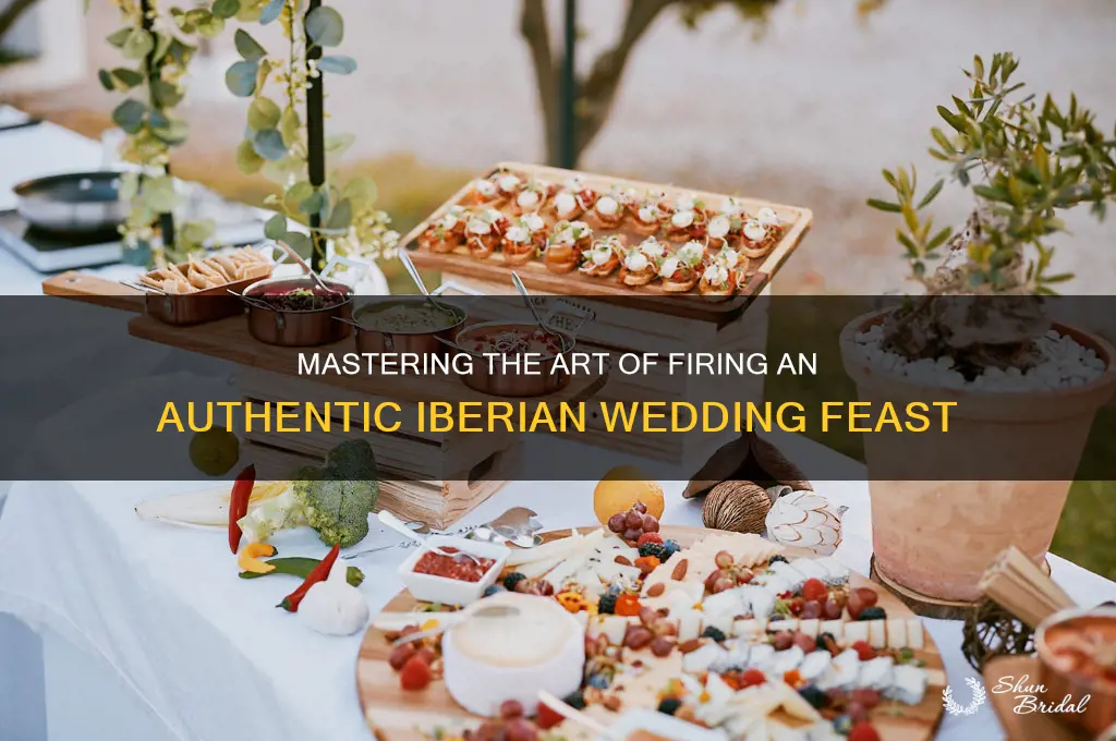 how to fire iberian wedding