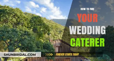 When to Cut Ties: A Guide to Firing Your Wedding Caterer