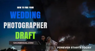 Firing Your Wedding Photographer: When and How to Do It
