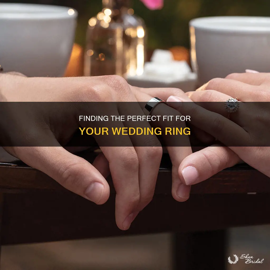 how to fit a wedding ring