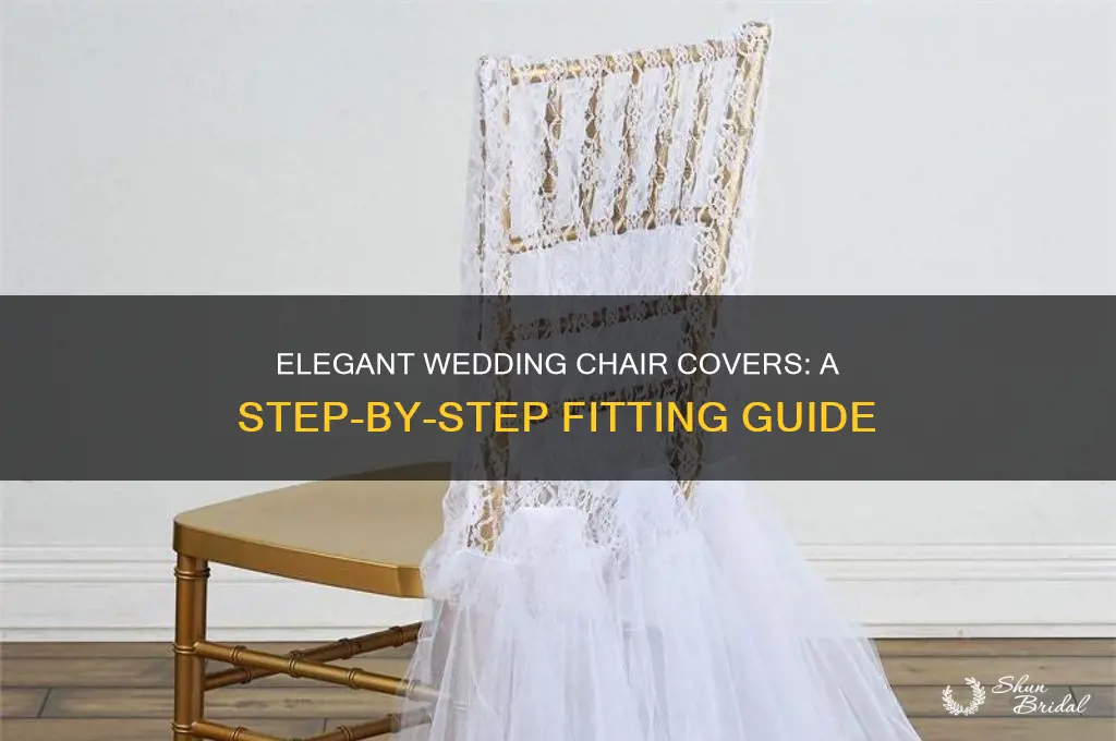 how to fit chair covers for wedding