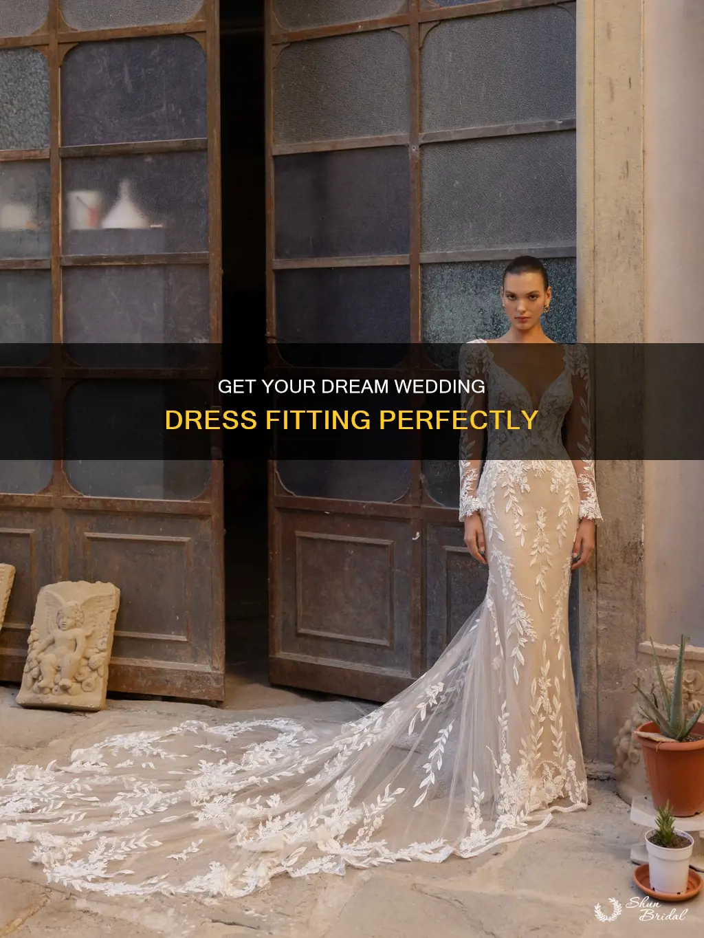 how to fit in a wedding dress