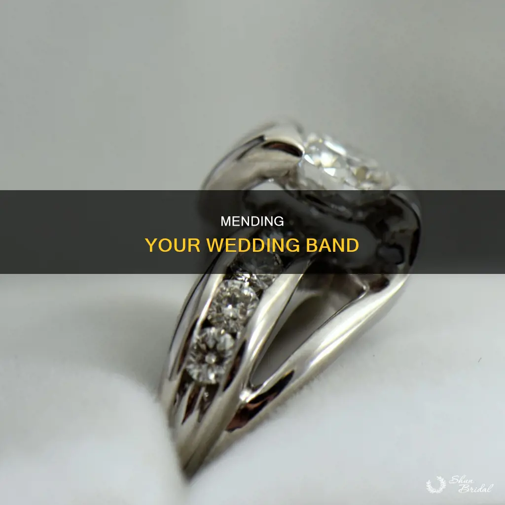 how to fix a broken wedding band