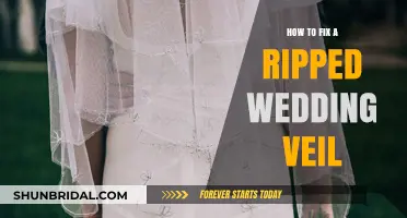 Quick Fixes for a Torn Wedding Veil: DIY Repair Guide