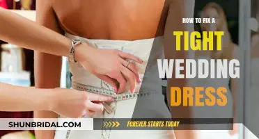 Fixing a Tight Wedding Dress: Quick Solutions for Your Big Day